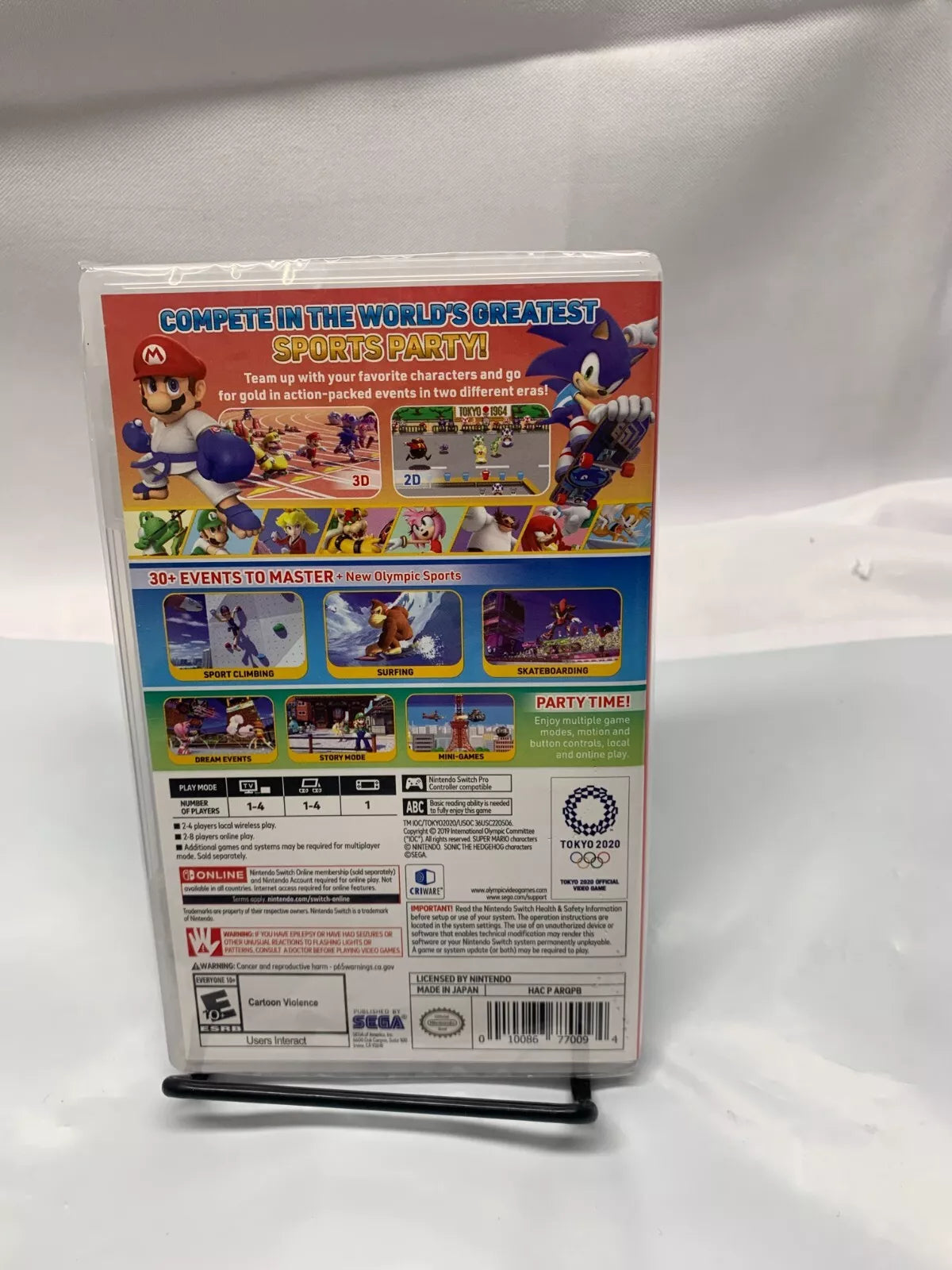 Mario & Sonic en las olimpiadas Tokyo 2020